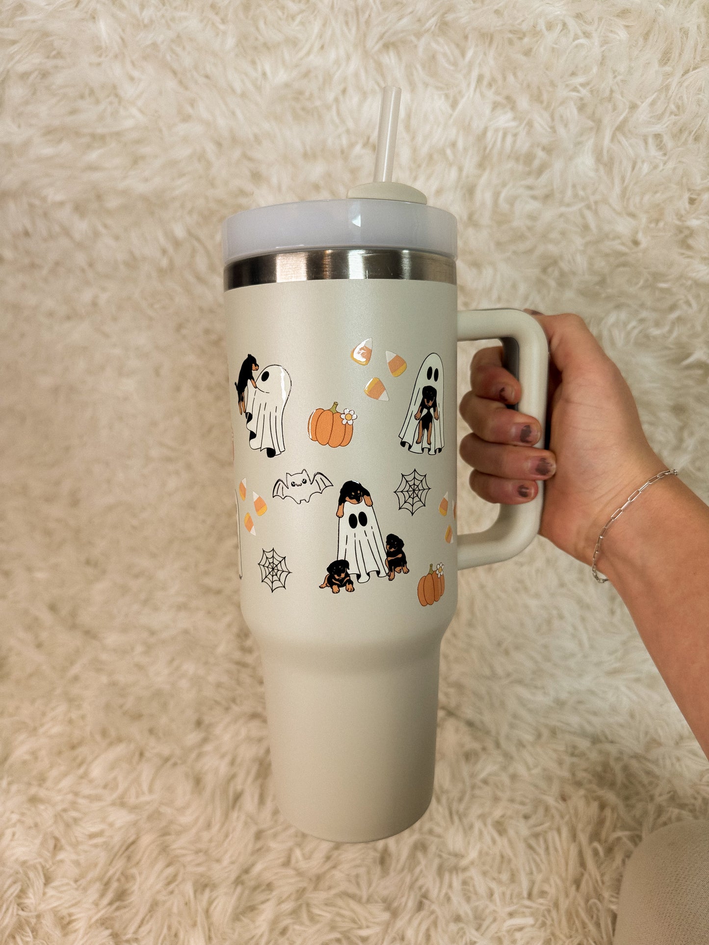 Ghost 40oz Tumbler