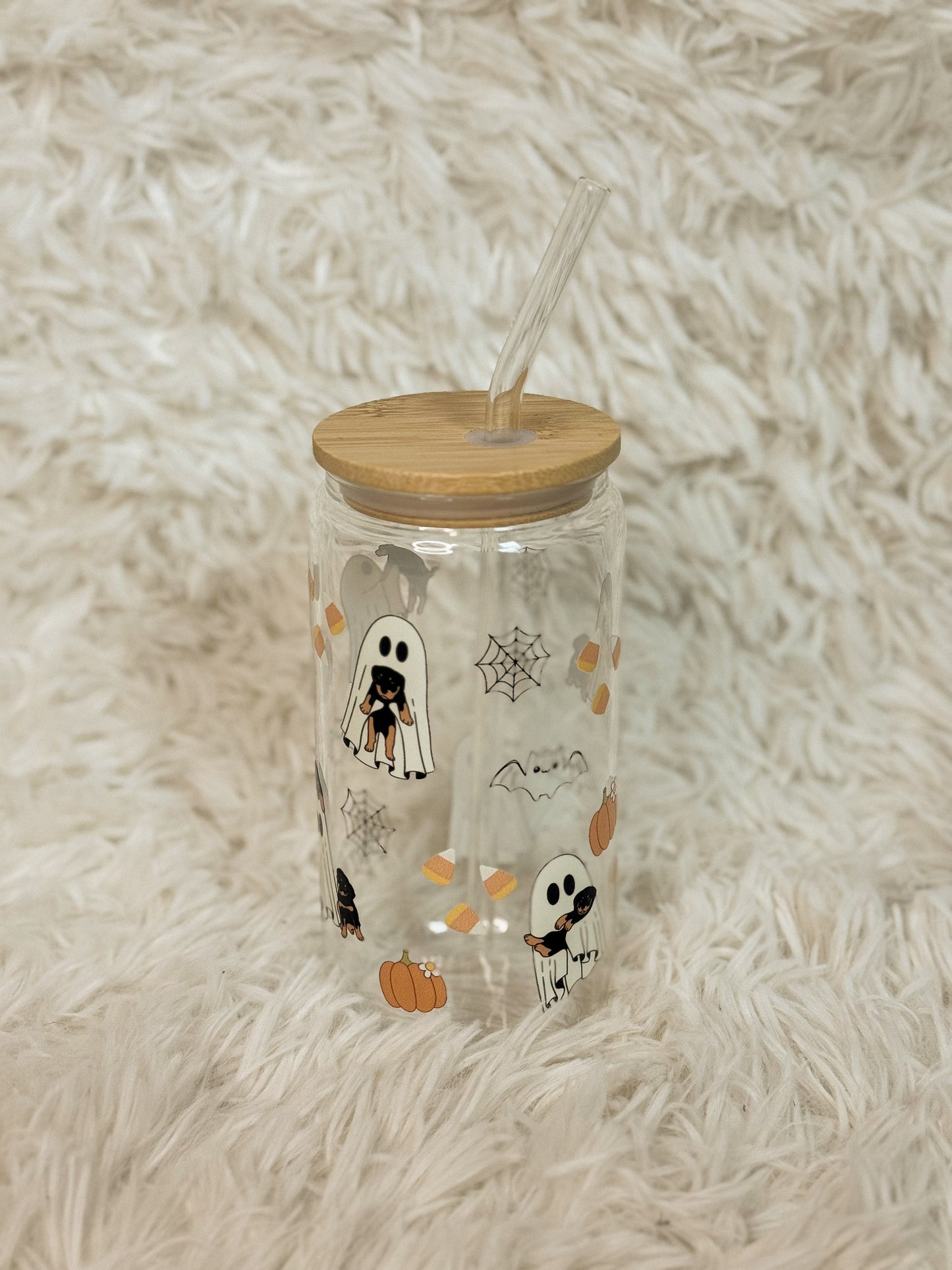 Ghost Glass Cup