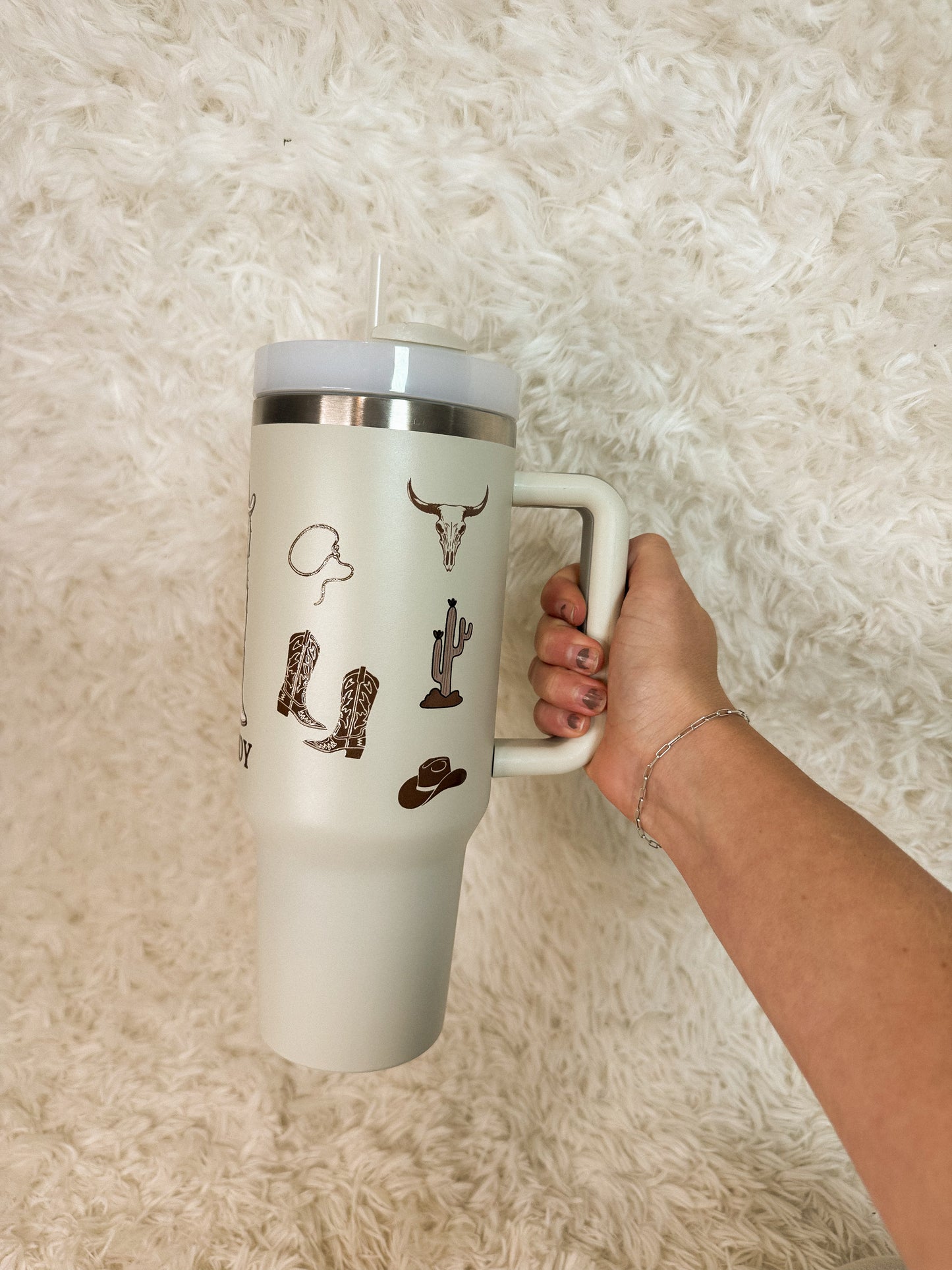 Howdy Golden 40oz Tumbler