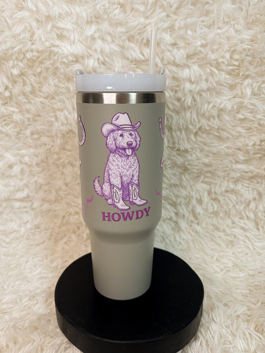 Howdy Doodle 40oz Tumbler